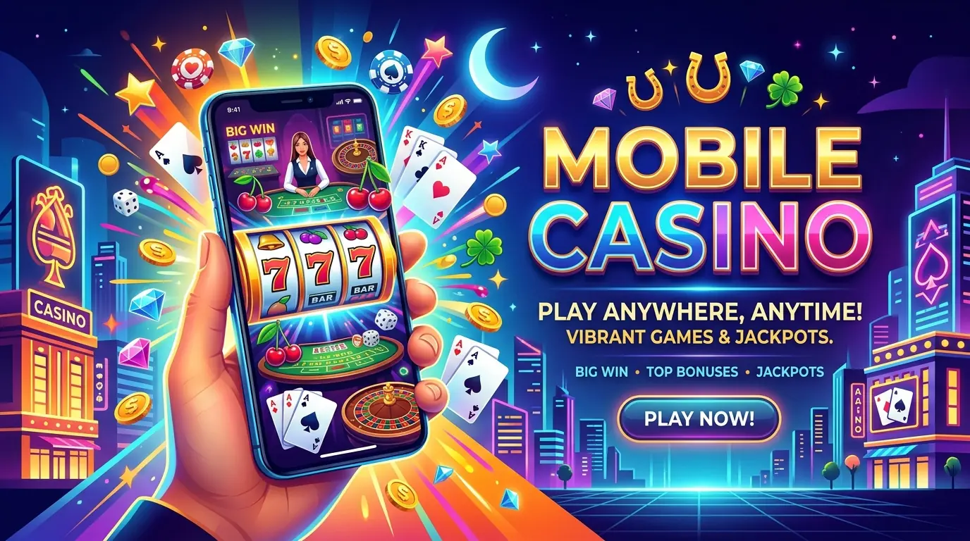 Betinia casino på mobilen