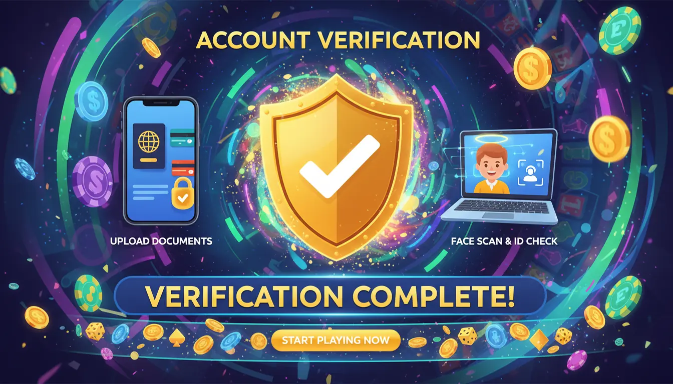Verificering hos Betinia casino